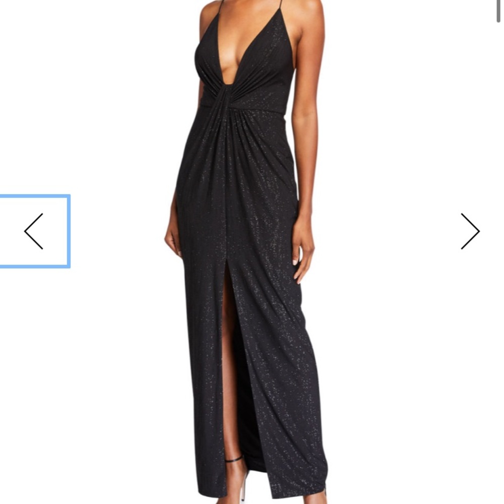 Black sparkle gown